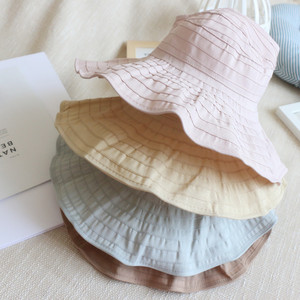 夏季轻薄儿童防晒帽