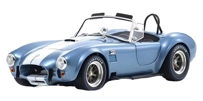 京商kyosho 1:18 谢尔比 427S/C 眼镜蛇 Shelby Cobra 合金车模型 - 图3