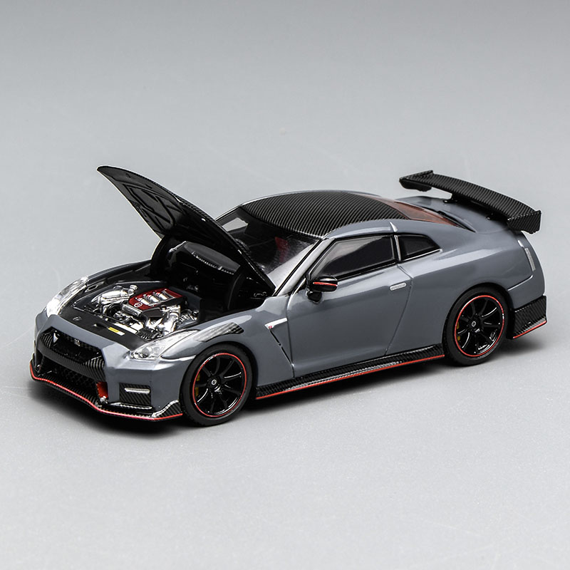 MH 1:64 尼桑 Nissan GT-R NISMO (R35) 2022 合金汽车模型 - 图0