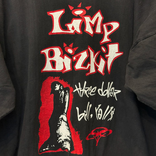 Limp Bizkit软饼干乐队经典摇滚潮牌长袖T恤cec高级感美式上衣男 - 图1