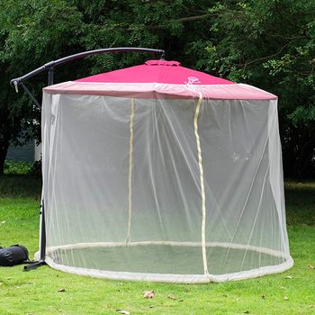 ບັນຊີຍຸງນອກ courtyard umbrella ຕາຫນ່າງການປົກຫຸ້ມຂອງ courtyard umbrella parasol umbrella Roman umbrella banana straight umbrella mesh cover