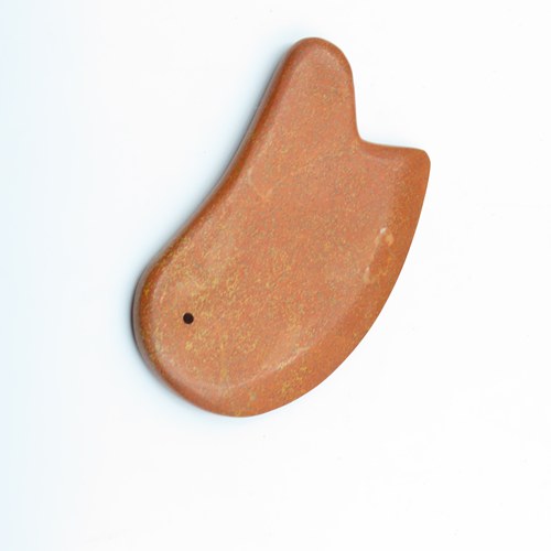 正品包邮 泗滨玄黄富贵红砭石/刮痧板/片/ 缓解疲劳山东泗水直销 - 图3