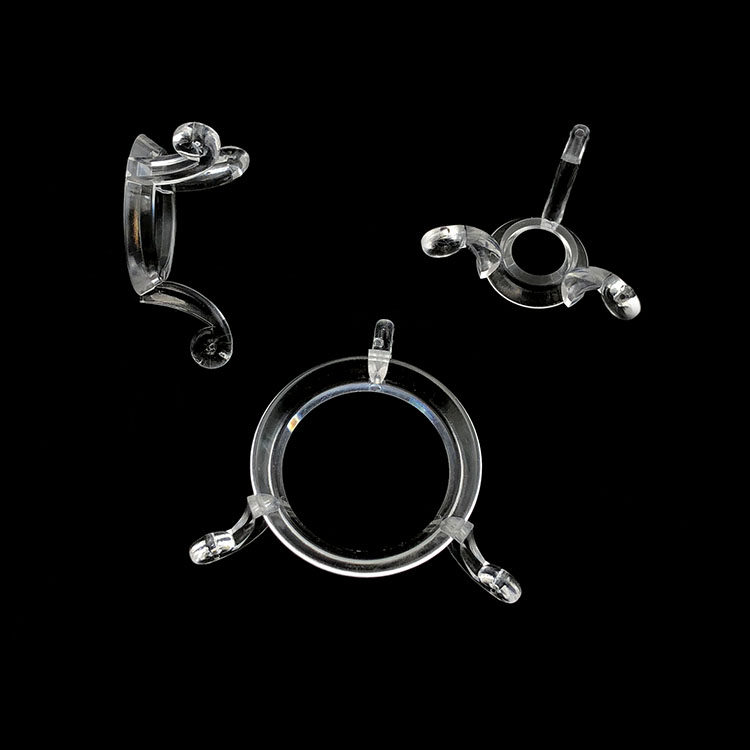 新款透明三角球座水晶玻璃球座架子底座展示架圆置放架,淘宝优惠券,粉丝福利购,淘宝优惠卷