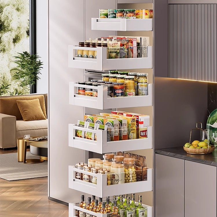 高柜拉篮抽屉定制宽度骑马抽厨房大怪物拉篮橱柜储物零食收纳柜,淘宝优惠券,粉丝福利购,淘宝优惠卷