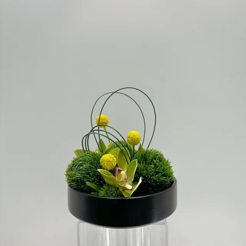 家居卖场售楼部饭店大圆桌样板间新中式装饰花艺客厅电视柜手工,淘宝优惠券,粉丝福利购,淘宝优惠卷