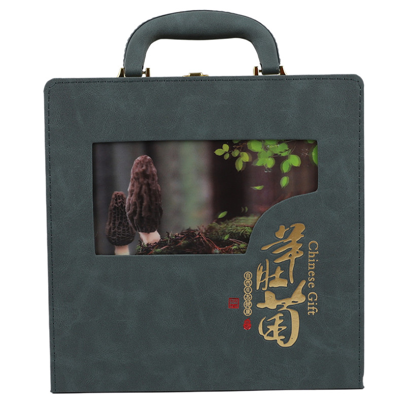 新款3D手提包羊肚菌包装盒200克250克羊肚菌干货礼盒礼品盒空盒子,淘宝优惠券,粉丝福利购,淘宝优惠卷