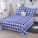 Single single -piece student dormitory Men and women's dual double person cloth single single bed 1.5 four seasons universal children's net red 1.2