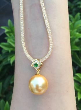 爱迪生珍珠mm吊坠时尚百搭送女友