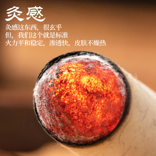 真艾堂纯艾条正品艾盒柱家用艾绒艾草雷火灸艾灸柱三年陈艾熏家用 - 图1