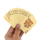 Flower cut plastic pvc high-end creative vice wholesale poker