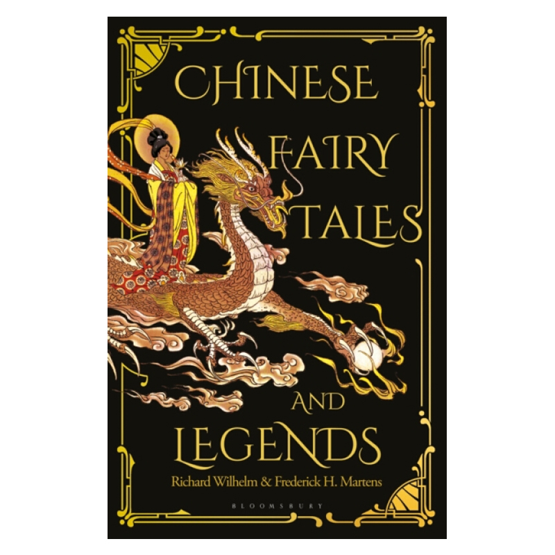 中国神话与民间故事 英文原版 Chinese Fairy Tales and Legends 汉学家卫礼贤 Richard Wilhelm 童话传说文学 精装收藏版 - 图0