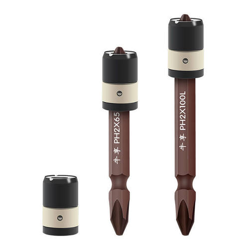 德国进口强磁双头十字电动螺丝刀批头起子头手抢钻加长风劈头电披 - 图3