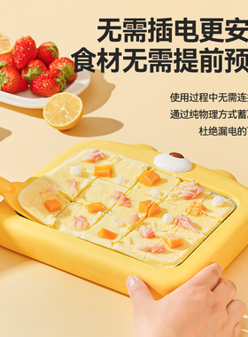 展艺免插电家用小型炒冰机