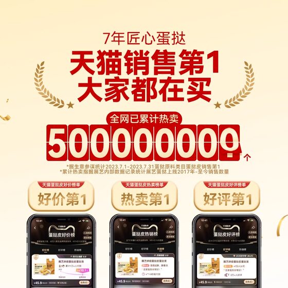 Zhanyi Portuguese Egg Tart Crust and Egg Tart Liquid Set