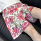 Artificial cotton loose trousers summer silk shorts
