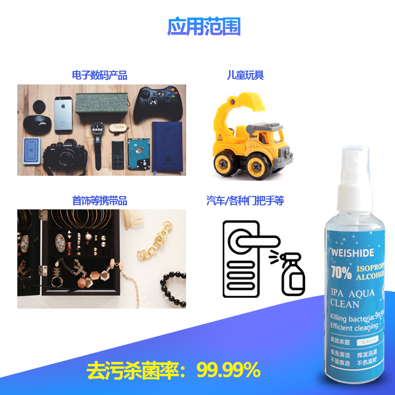 异丙醇清洁剂70%IPA酒精杀菌消毒喷雾苹果手机显屏幕电子产品键盘 - 图2