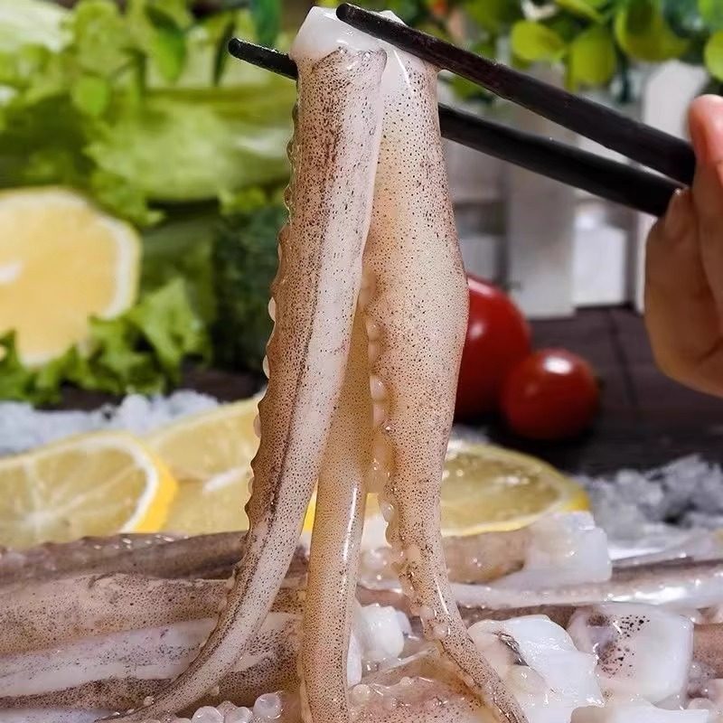 新鲜鱿鱼须鲜活冷冻二本足章鱼生鲜尤鱼铁板鱿鱼串腿海鲜商用批发,淘宝优惠券,粉丝福利购,淘宝优惠卷