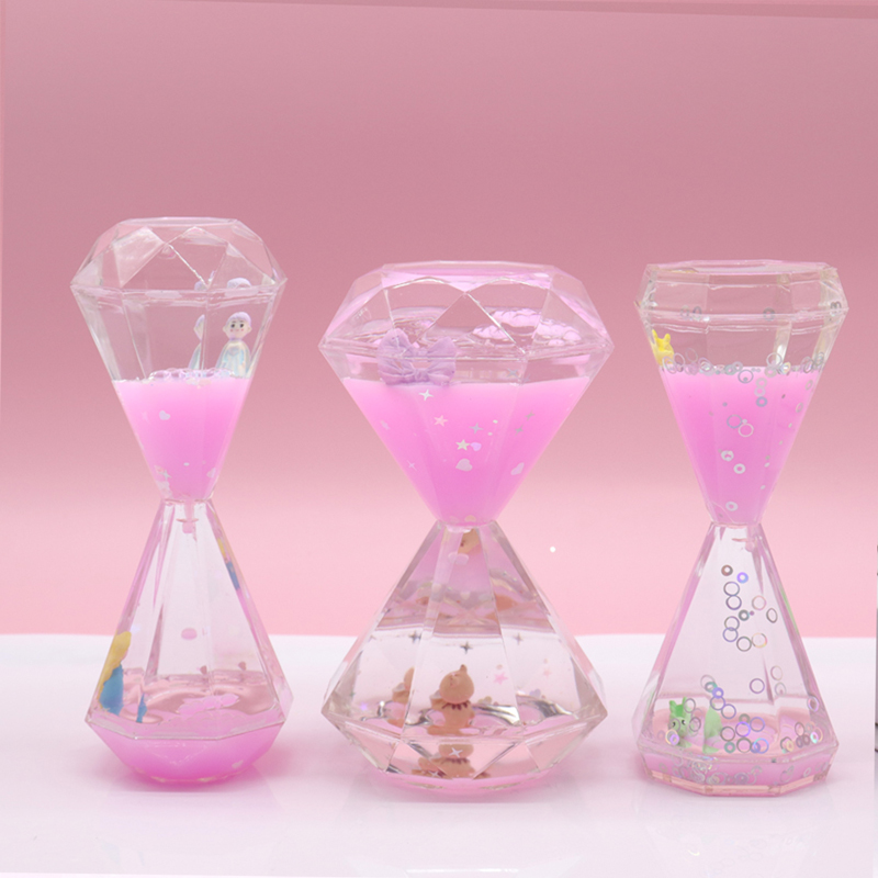 创意新款钻石油漏沙漏儿童房桌面摆件送学生毕业开学礼物可爱礼品,淘宝优惠券,粉丝福利购,淘宝优惠卷