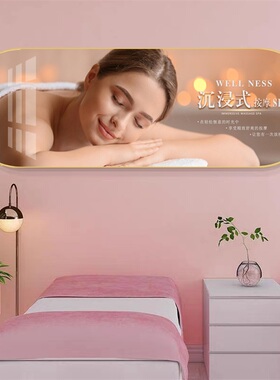 美容养生馆轻奢新款装饰画