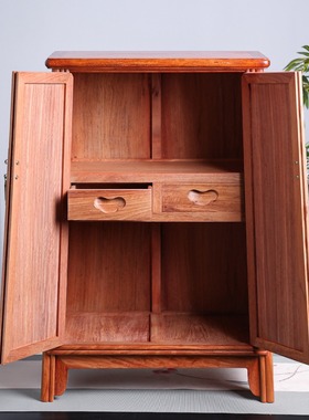 金匠大作古典中式红木家具刺猬紫檀圆角柜明式面条柜花梨木玄关储