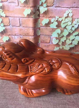 金匠大作非洲草花梨木雕招财进宝皮休镇宅化黑檀貔貅木雕工艺品