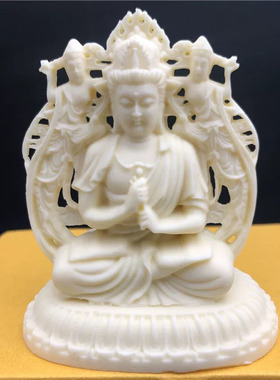 金匠大作牙果千手生肖守护神车载平安不动明王关公财神爷汽车摆件