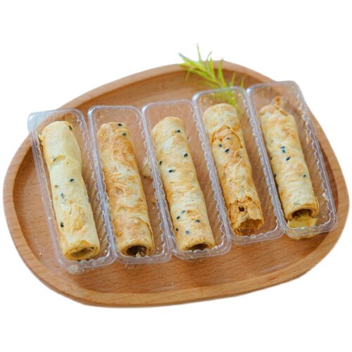 夏午三点 手工海盐花生蛋卷榛子巧克力味蛋卷夹心蛋卷网红零食 - 图3