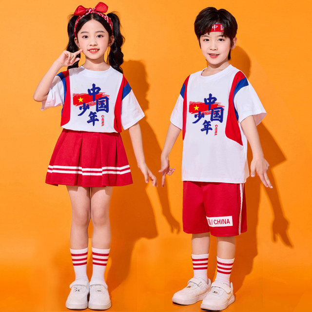 Costumes ການສະແດງ Cheerleading ເດັກນ້ອຍ ອະນຸບານ ການເຕັ້ນ Costumes ໂຮງຮຽນປະຖົມ ໂຮງຮຽນ Cheerleading ທີມງານ ເກມ ຫ້ອງຮຽນ Costumes ປະສິດທິພາບ Costumes