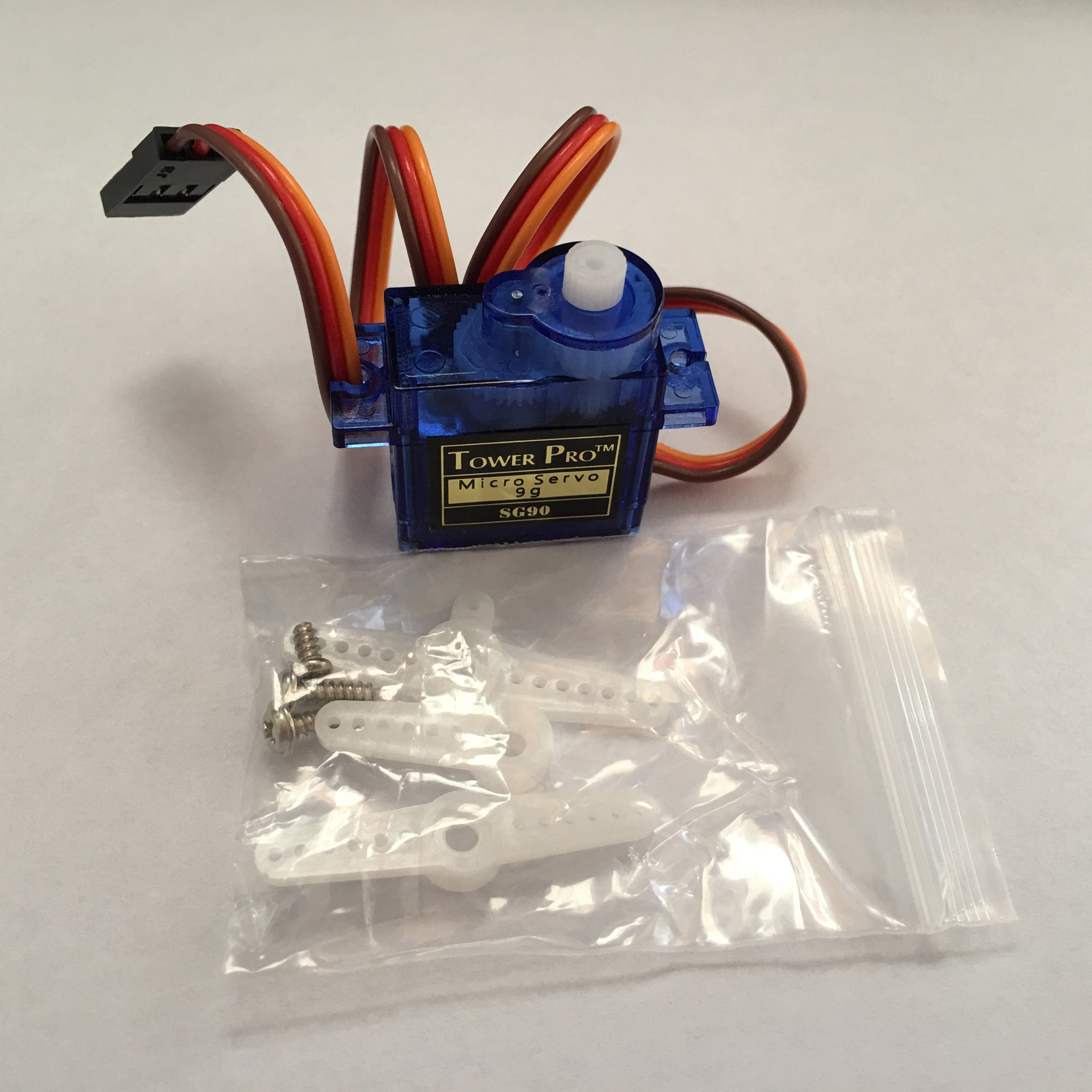 SG90 MG90S 9G克 2两线舵机 电机马达不用信金属齿号控制线长25cm,淘宝优惠券,粉丝福利购,淘宝优惠卷