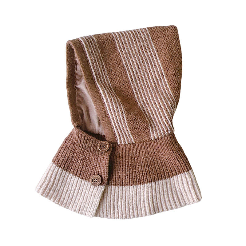 儿童帽子围巾一体围脖针织帽秋冬季宝宝男女宝冬款防风婴儿毛线帽,淘宝优惠券,粉丝福利购,淘宝优惠卷