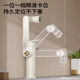 Jomoo hot and cold water mechanical arm basin faucet