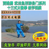Jawiyong thirteen Style Taijiquan U Pan Video Wuang Fish Shaped Swimming Body Series Martial Arts Teaching Explanation 13 Formula
