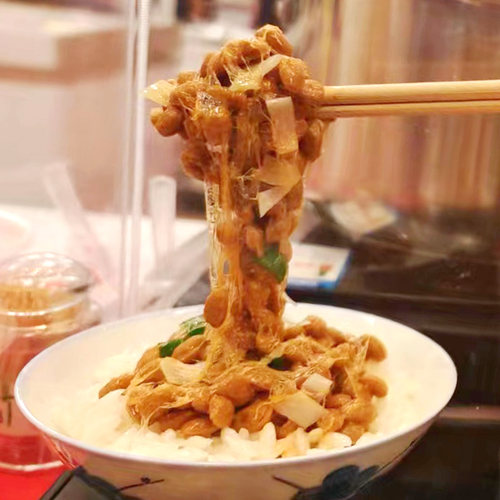 日本纳豆高野北海道小粒纳豆原装进口即食纳豆138.3g寿司纳豆菌 - 图0