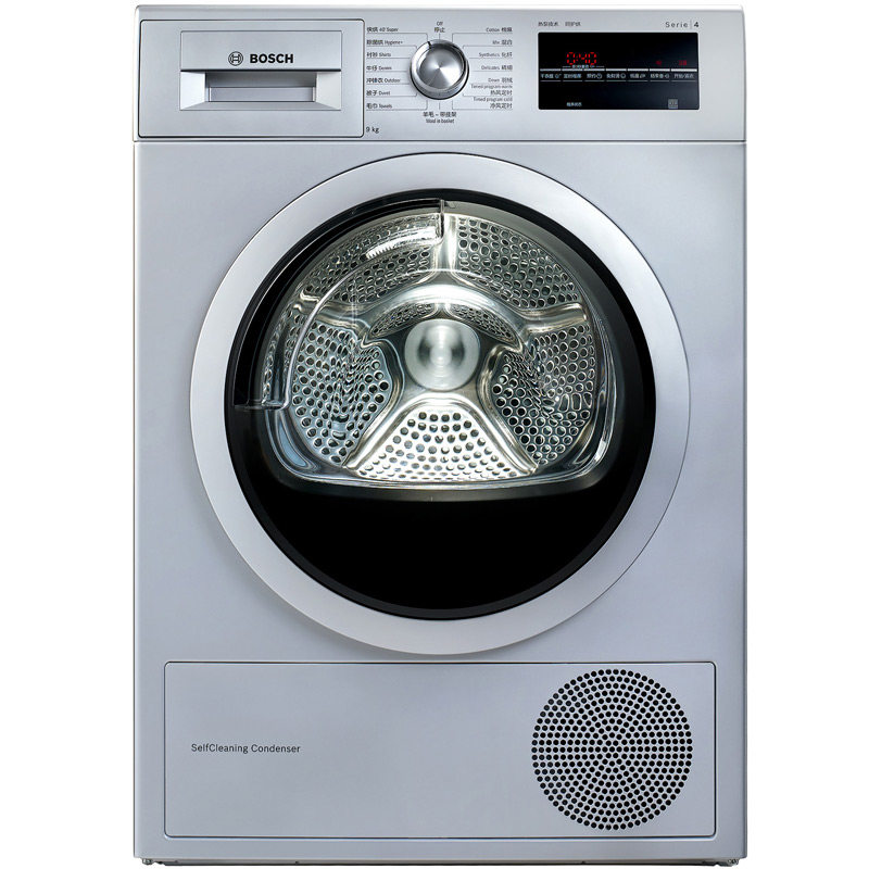 bosch /博世进口9公斤滚筒干衣机 博世家电烘干机