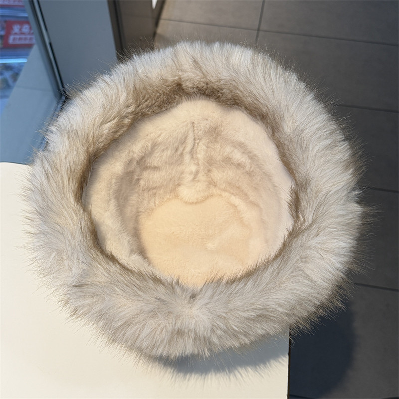 冬季仿麂皮加绒蒙古帽女仿羊羔毛加厚保暖渔夫帽休闲百搭时尚盆帽,淘宝优惠券,粉丝福利购,淘宝优惠卷