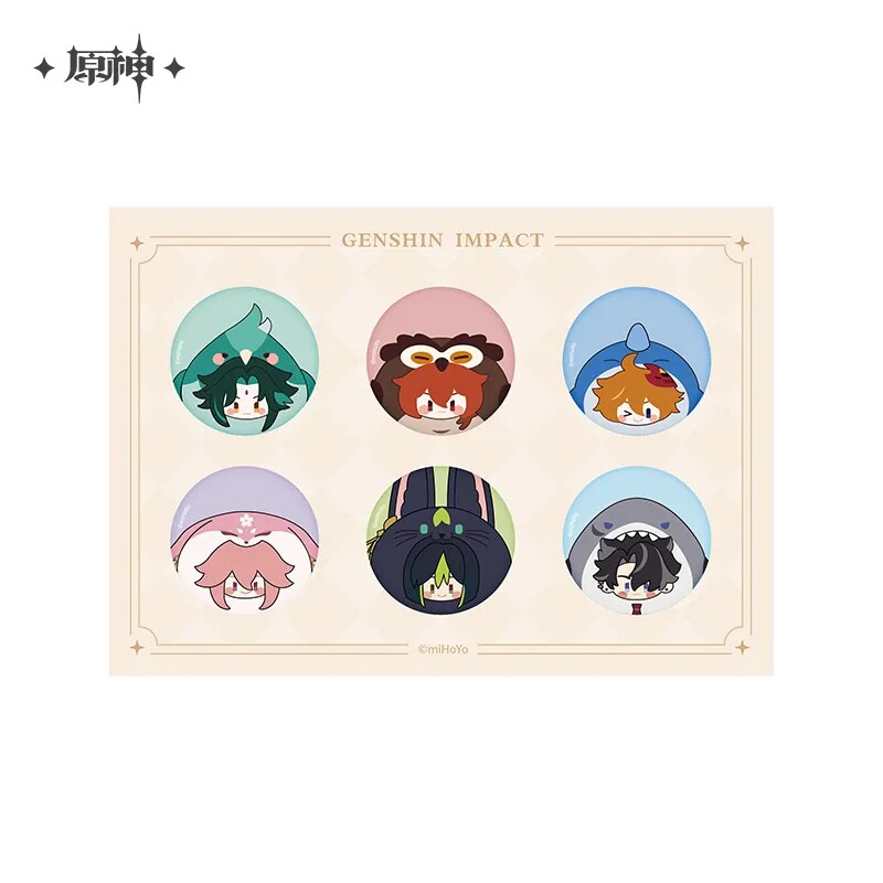 正版原神周边满赠徽章拍立得明信片嘉年华合影棒收藏卡万叶钟离