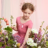 Детская спортивная одежда, летняя танцующая юбка, короткий рукав