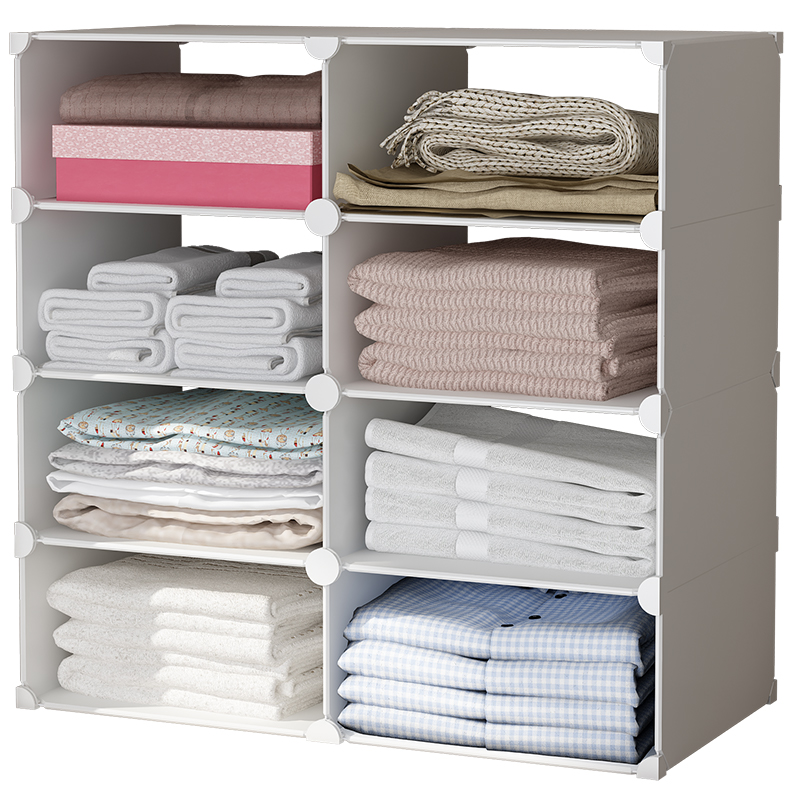 wardrobe layered partition storage box drawer large cabinet - 图3