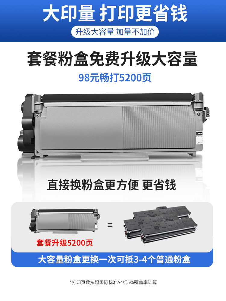 联想M7400PRO激光打印机7400W商用办公专用多功能复印扫描一体机小型家用手机无线wifi黑白硒鼓商业打印机A4-图3