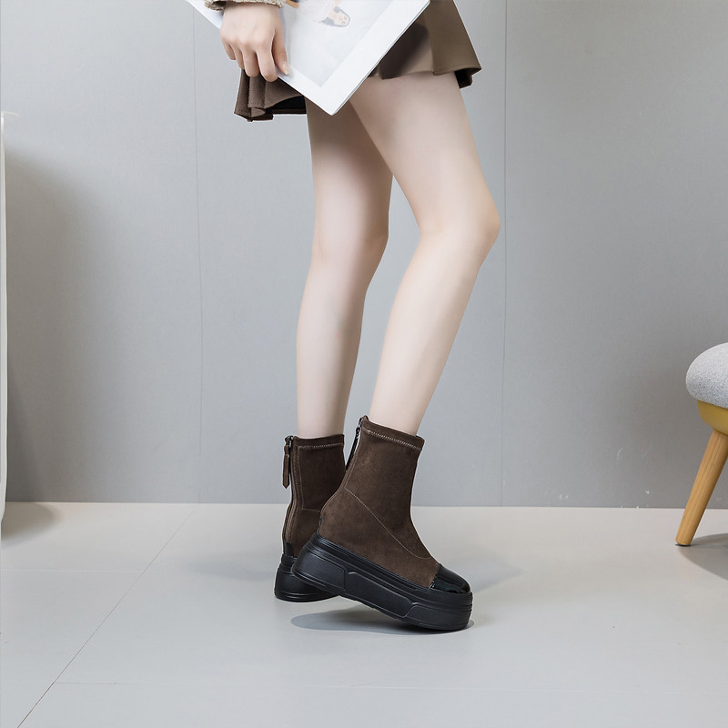  浪纱妮弹力靴/袜靴