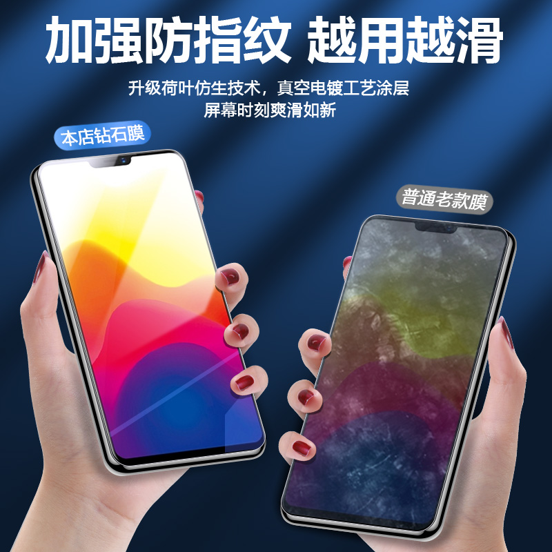 适用于vivox21i钢化膜x21a手机x21ia全屏x21保护vivoⅹ软壳vⅰvox蓝光vovox防窥vivix屏保vovixviⅴo防摔贴膜 - 图1