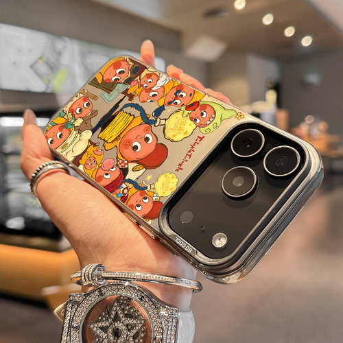 创意你超棒星星人适用iPhone17手机壳苹果17promax彩银磨砂壳17pro硬壳苹果air保护套ip17网红男女pro卡通 - 图1