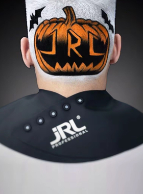JRL剪发披肩发型师围脖防碎发披肩不沾发防碎发强力磁铁理发肩垫
