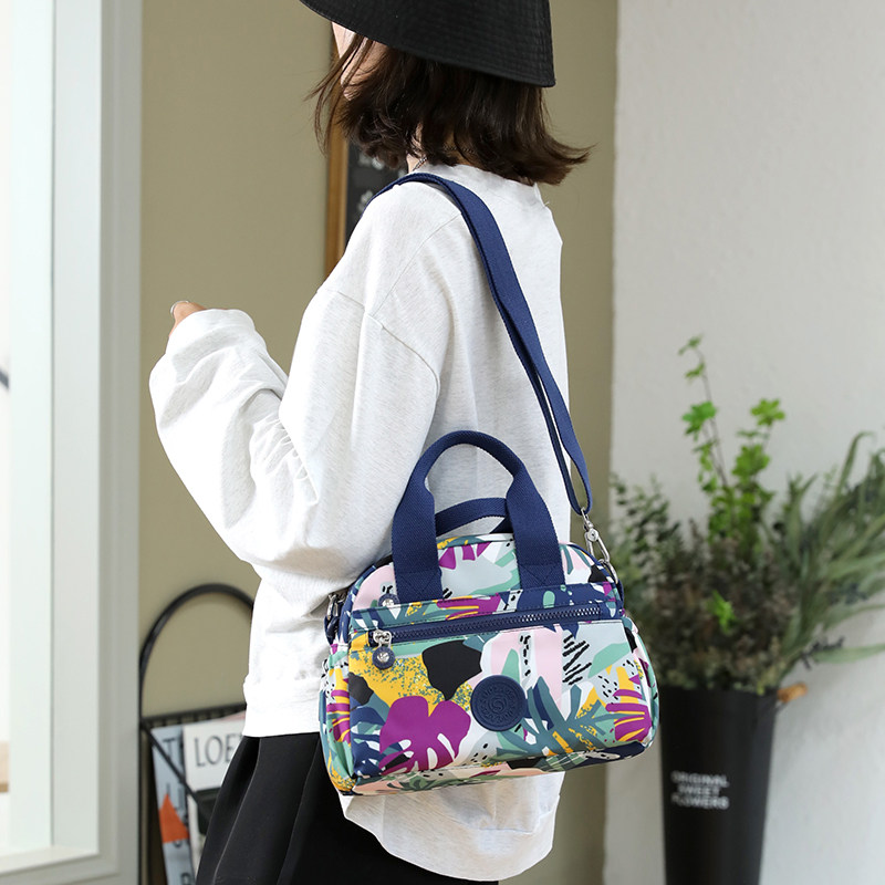 2021新款秋季尼龙牛津布帆布单肩包 blingring女士包袋