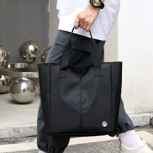 Вместительный и большой водонепроницаемый тканевый мешок для отдыха, сумка на одно плечо, ткань оксфорд