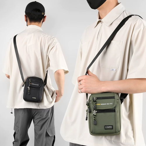 Нейлоновая небольшая сумка, летняя портативная сумка через плечо для выхода на улицу для отдыха, рюкзак, ткань оксфорд