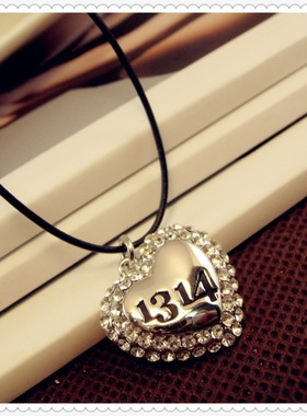 饰品情侣项链明星同款吊坠