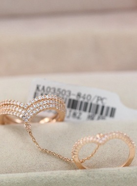 饰品镀金韩版时尚风戒指