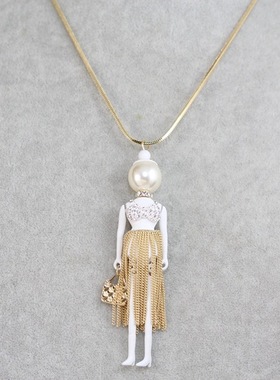 饰品韩版欧美毛衣链