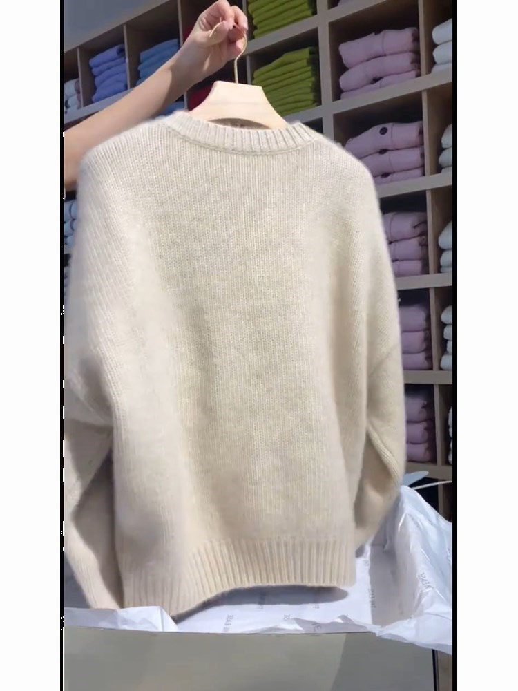 品牌专柜折扣女装外贸原单清仓氛围感韩式温柔系穿搭针织衫毛衣女,淘宝优惠券,粉丝福利购,淘宝优惠卷